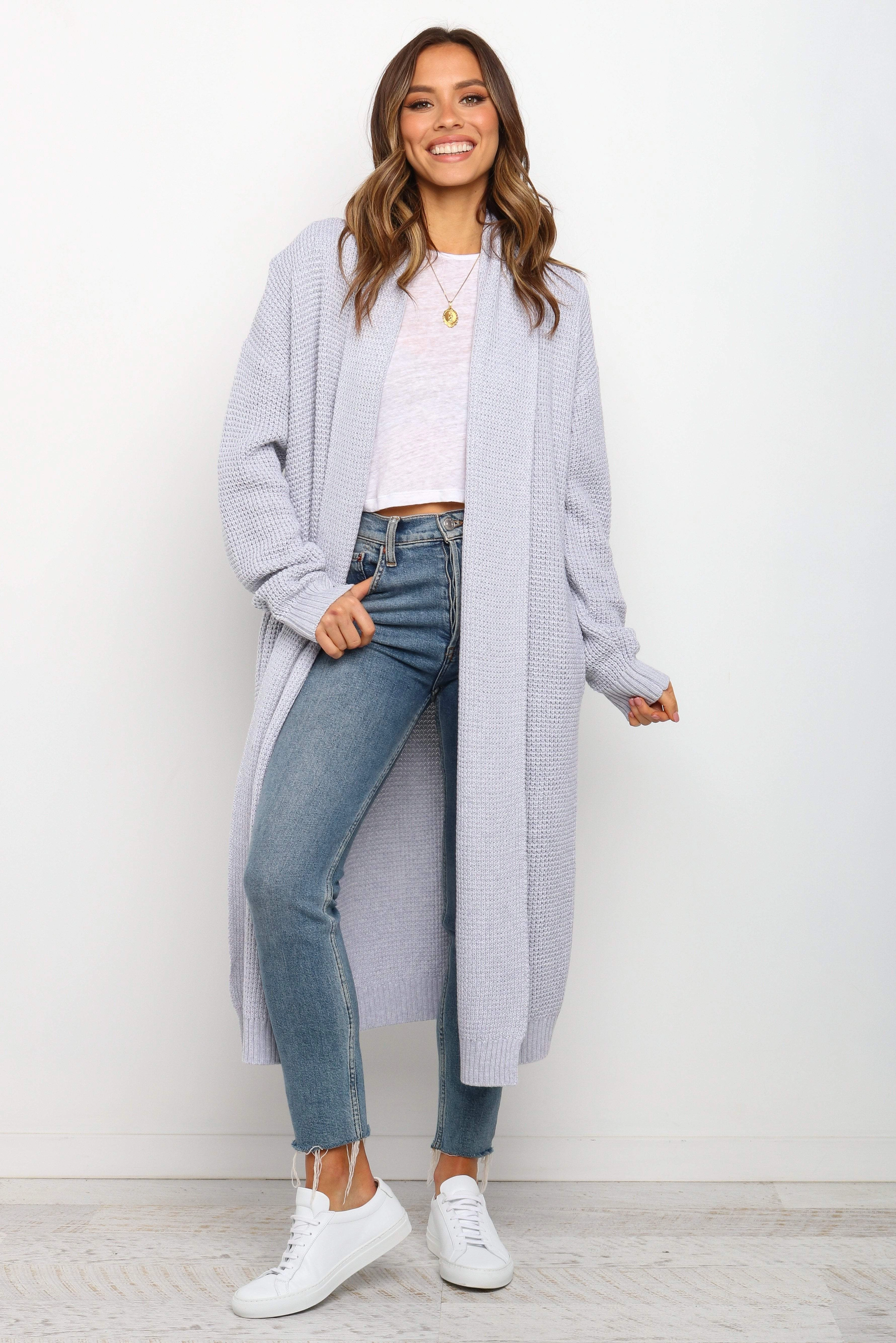 Lagos Cardigan - Grey