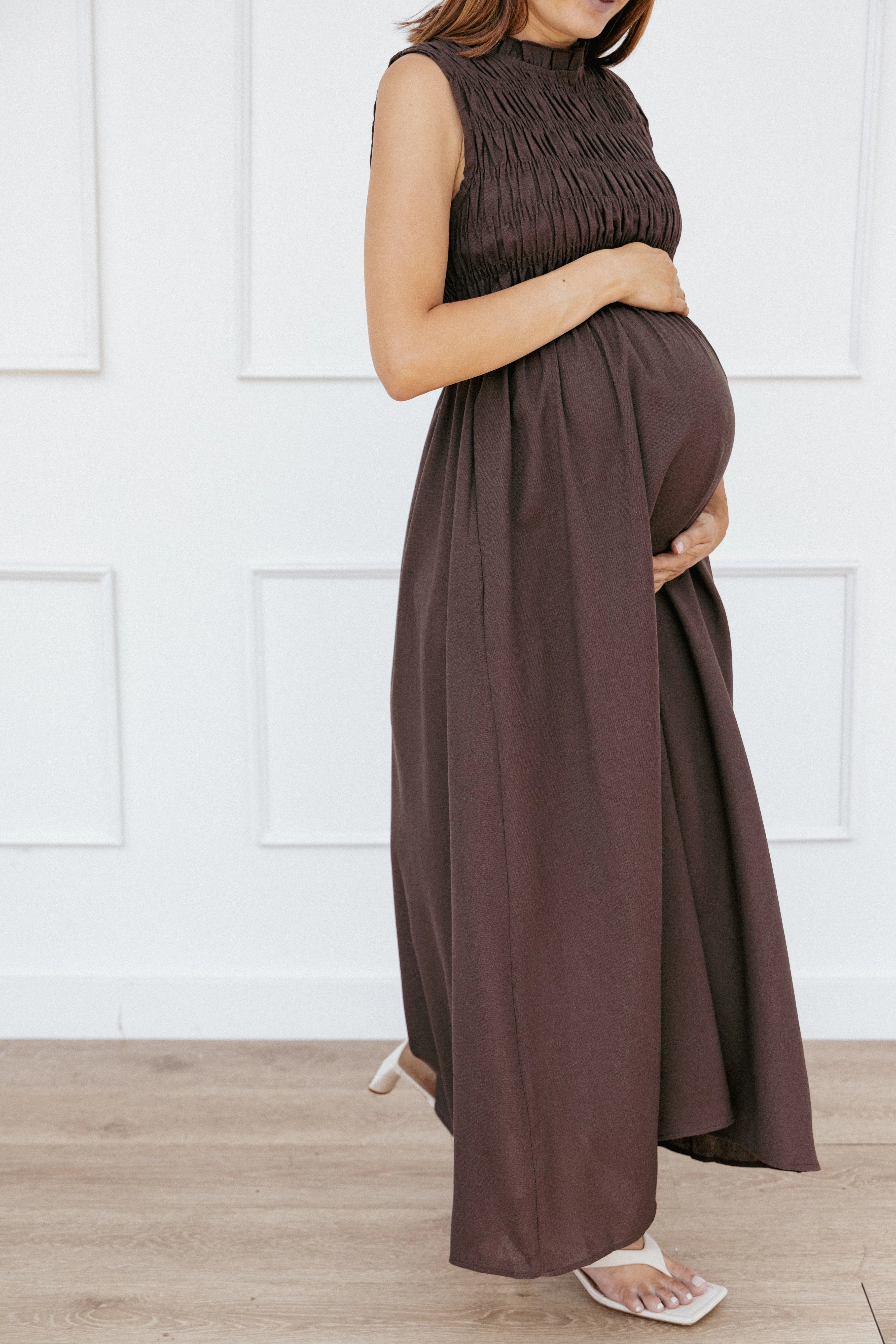Lanna Maxi Dress - Chocolate