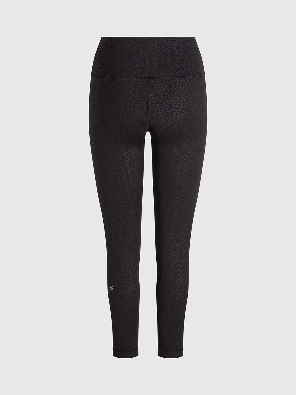 LULULEMON DISTRESSED TWILL BLK WUNDER TRAIN HR 25