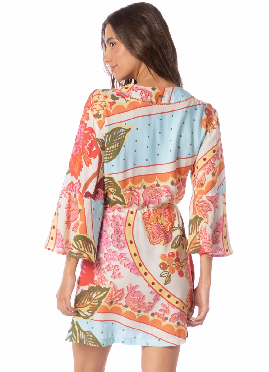 Maaji Floral Groove Joy Kaftan