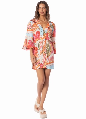 Maaji Floral Groove Joy Kaftan