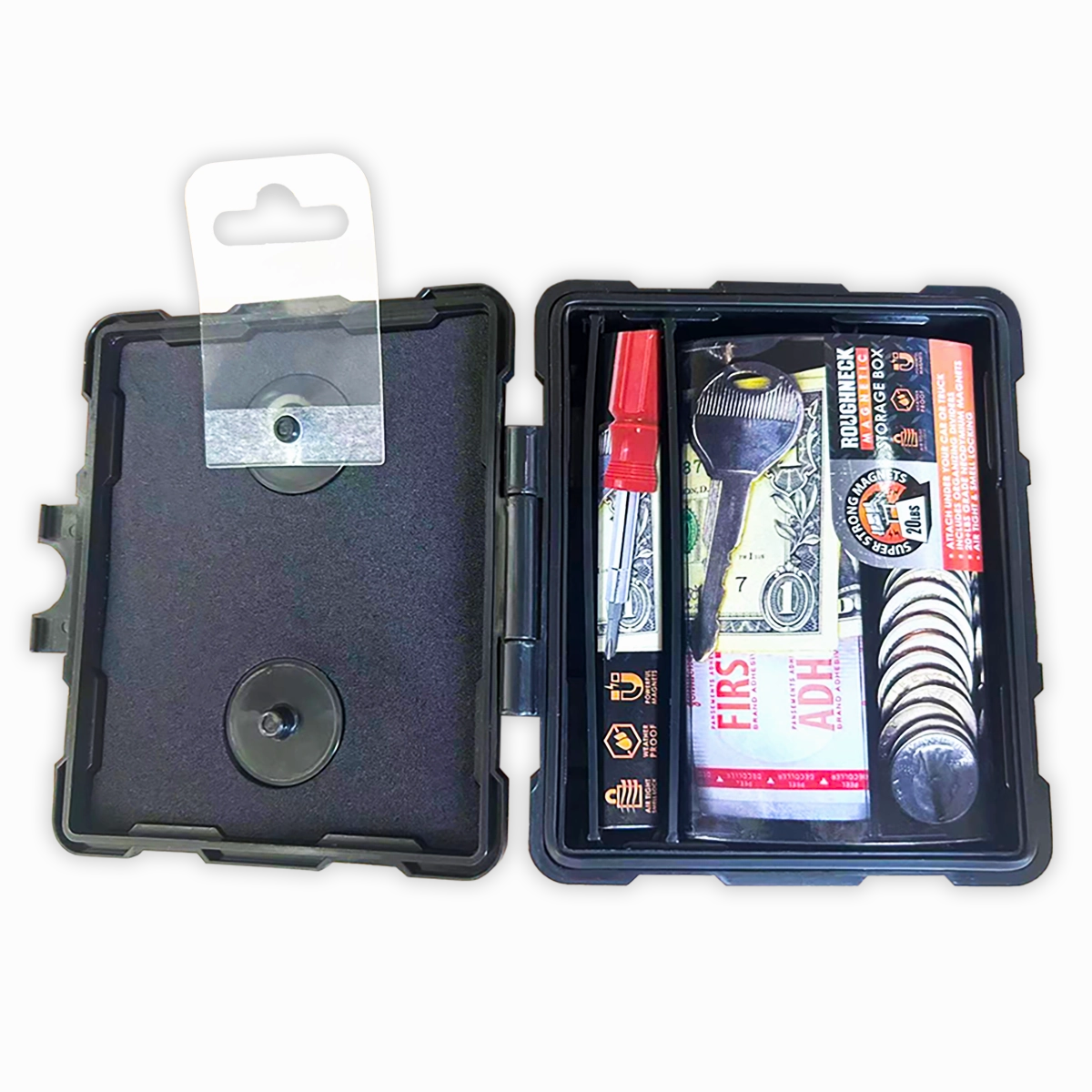 Magnetic Storage Box - 4 Pieces Per Retail Ready Display 41592