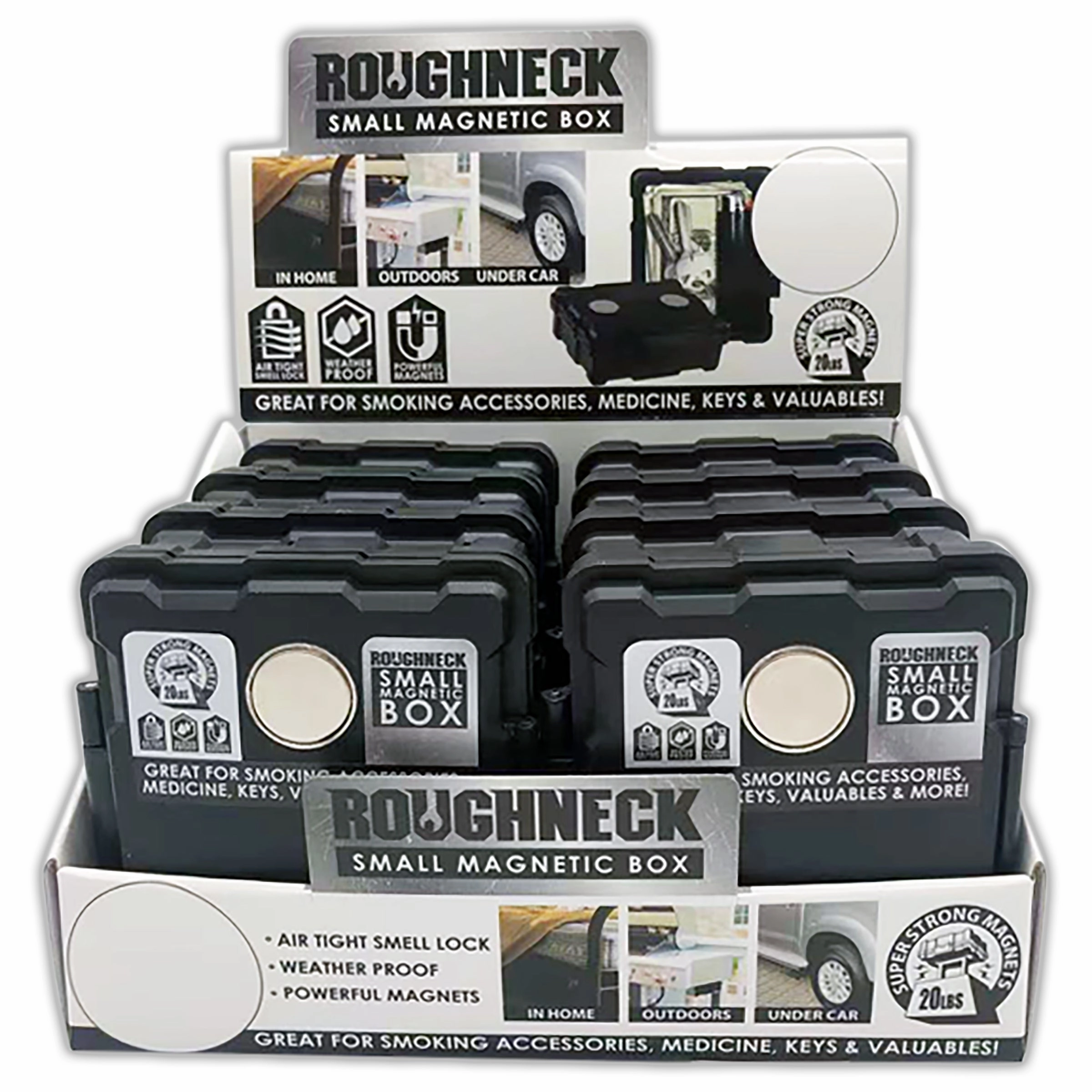 Magnetic Storage Mini Box- 8 Pieces Per Retail Ready Display 22845