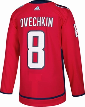 Men's Alexander Ovechkin Washington Capitals Adidas Red Home Authentic Premium Jersey