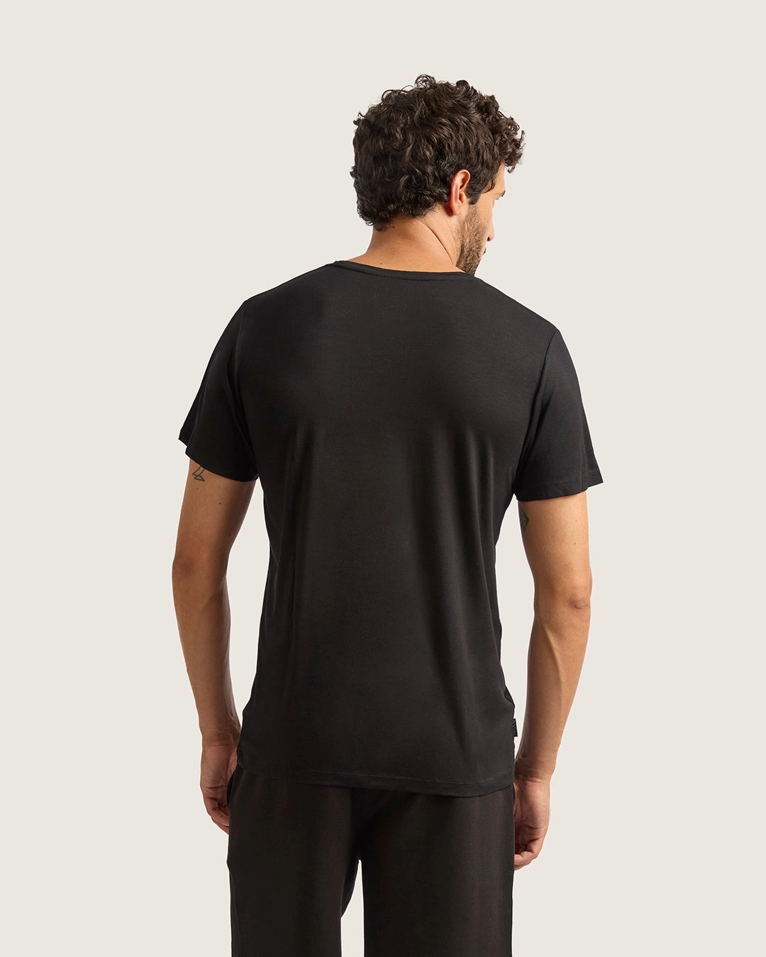 Men's Crew Neck T-Shirt - Black