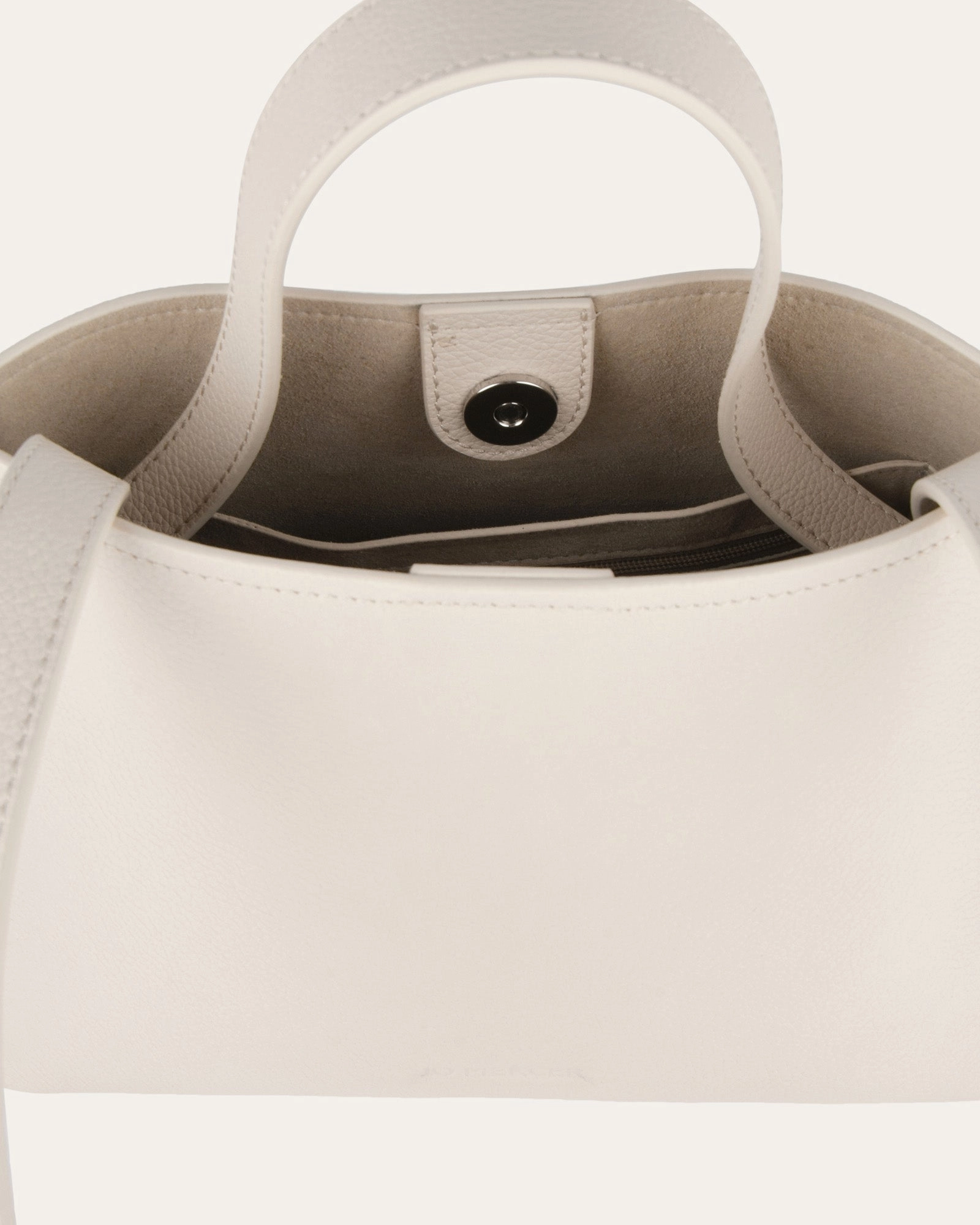 MISHI CROSSBODY BAG OFF WHITE LEATHER