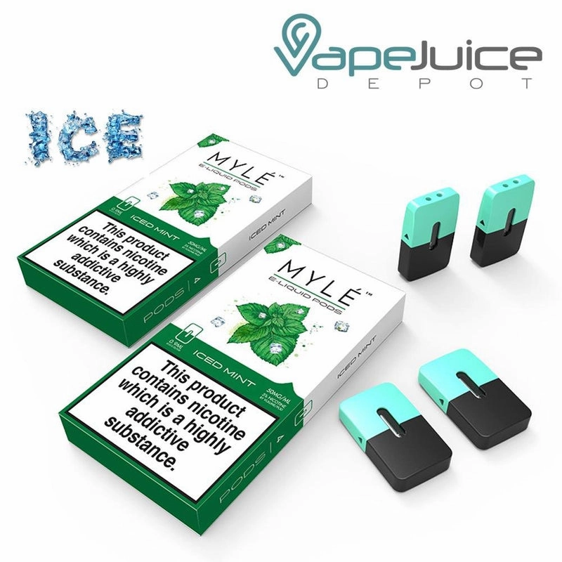 MYLE Pods V4 Iced Mint - NOT FOR SALE IN US