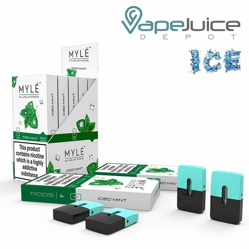 MYLE Pods V4 Iced Mint - NOT FOR SALE IN US