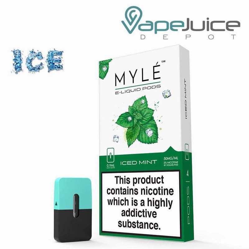 MYLE Pods V4 Iced Mint - NOT FOR SALE IN US