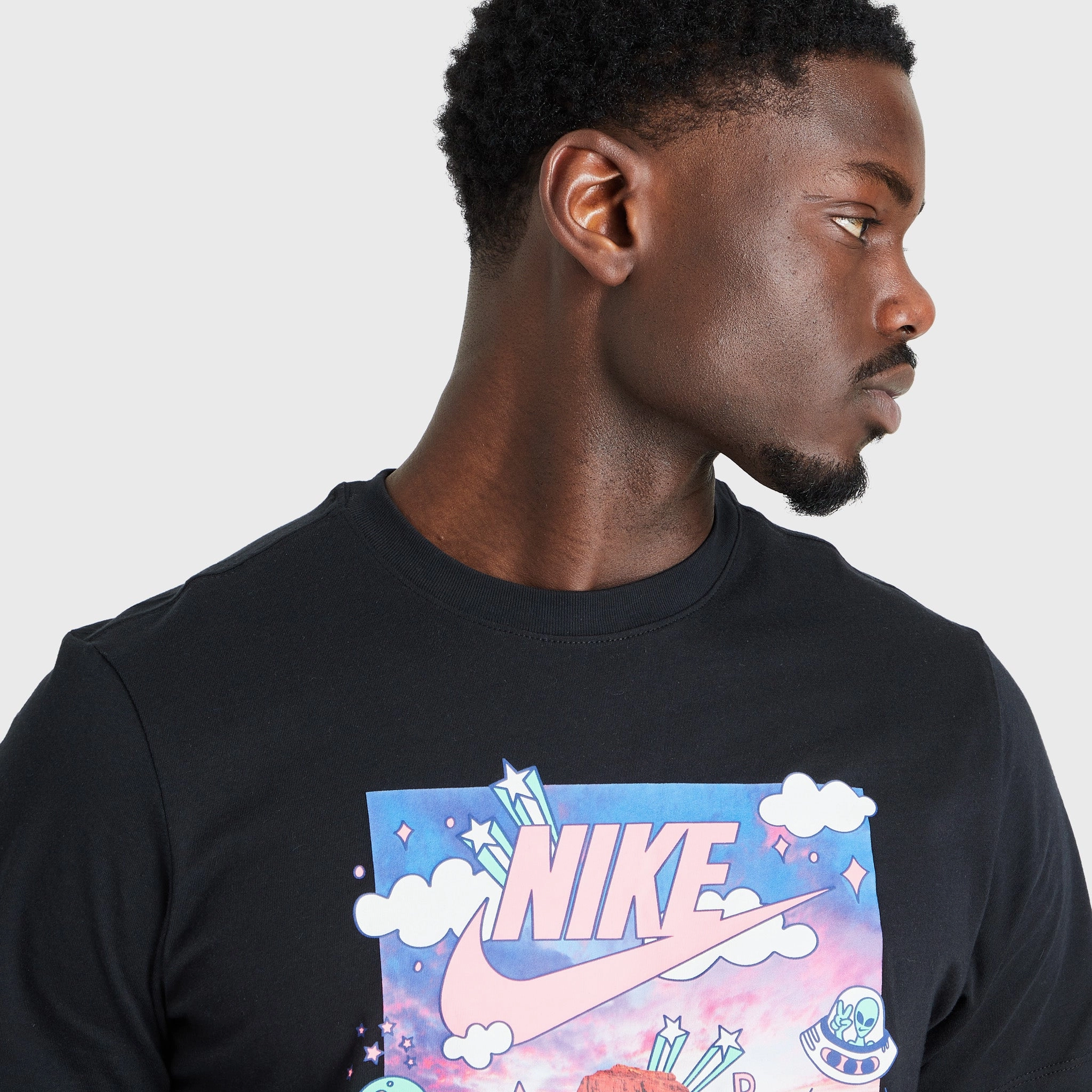 Nike Sportswear Black Light Photo T-shirt / Black