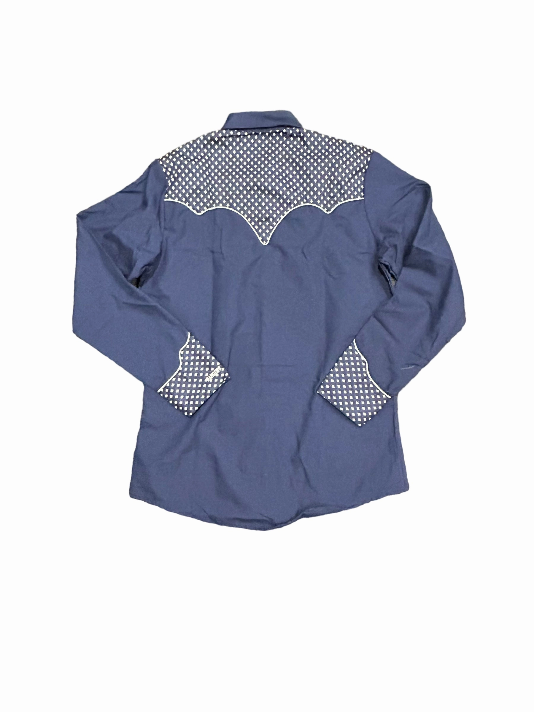 Rangers Ropa Navy 159CA01 Western Shirt