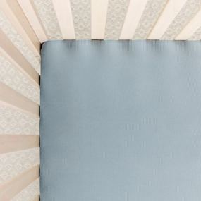 Ribbed Crib Sheet