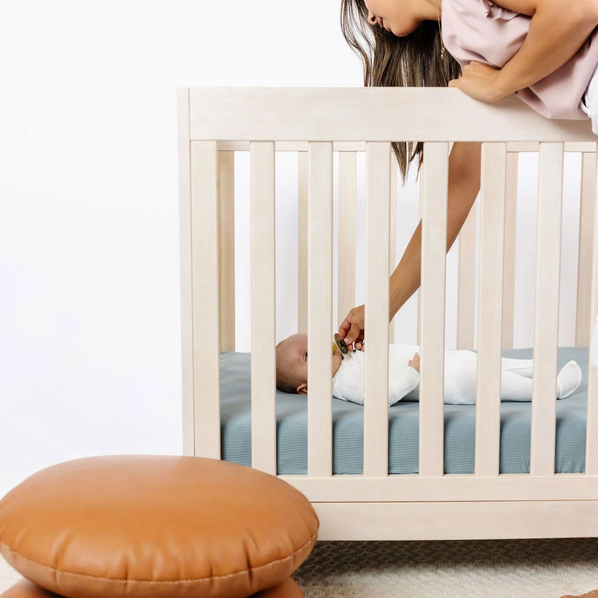 Ribbed Crib Sheet