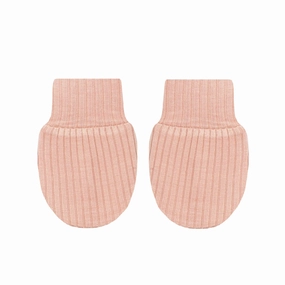 Ribbed No Scratch Mittens