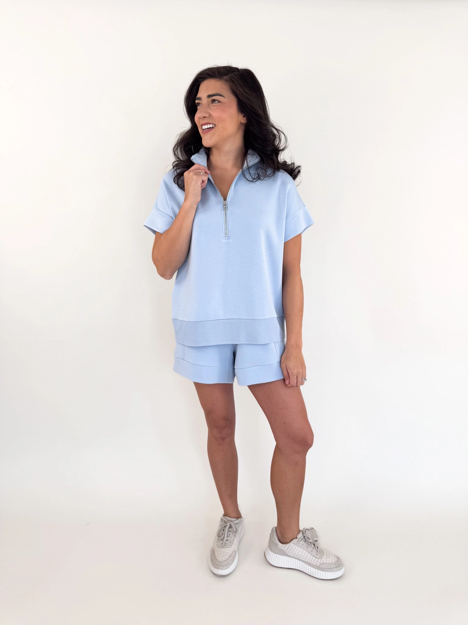 Ritchie Short Sleeve Half Zip Pullover