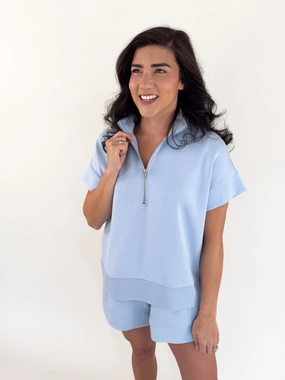 Ritchie Short Sleeve Half Zip Pullover