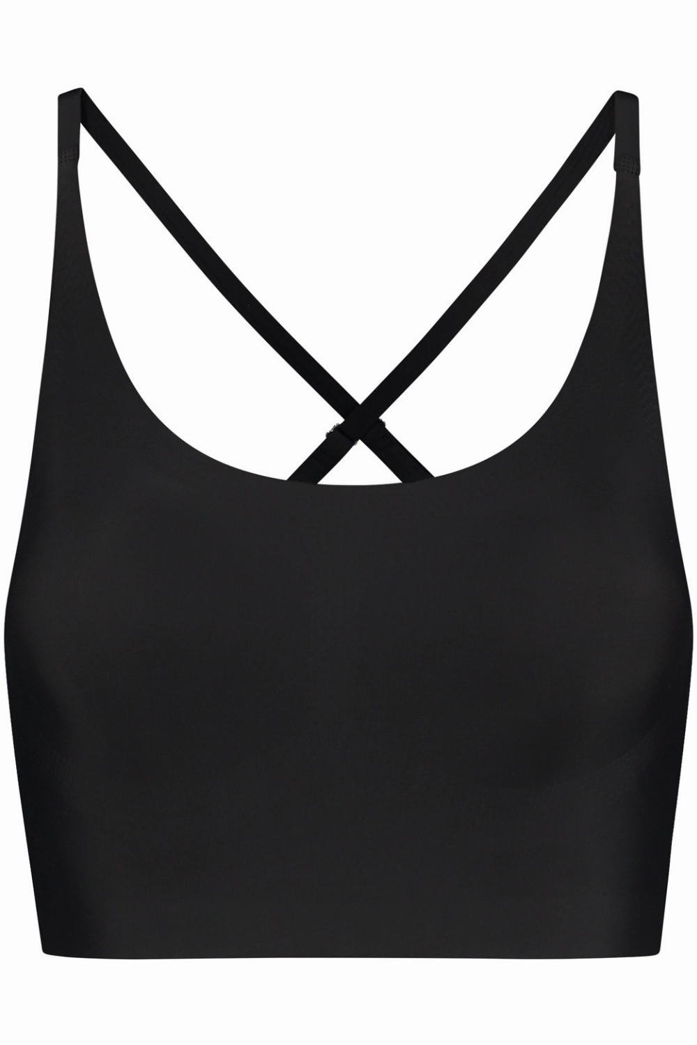 Round Neck Bra in Black