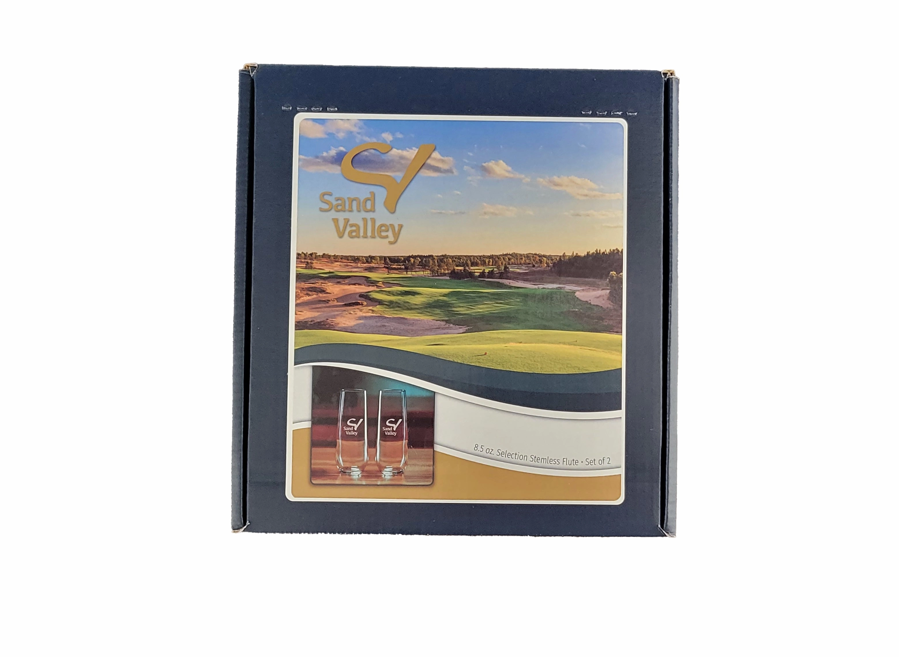 Sand Valley Stemless Champagne Flute - Set of Two