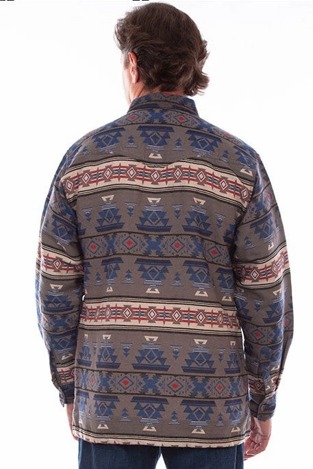 Scully 5309 Mens Southwest Shacket