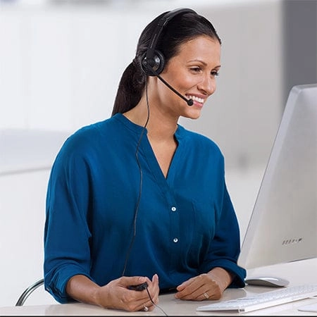 Sennheiser SC 40 USB Monaural Computer Headset with Call Control