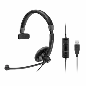 Sennheiser SC 40 USB Monaural Computer Headset with Call Control