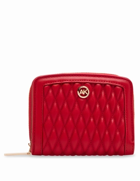 Small Ruched Quilted Wallet