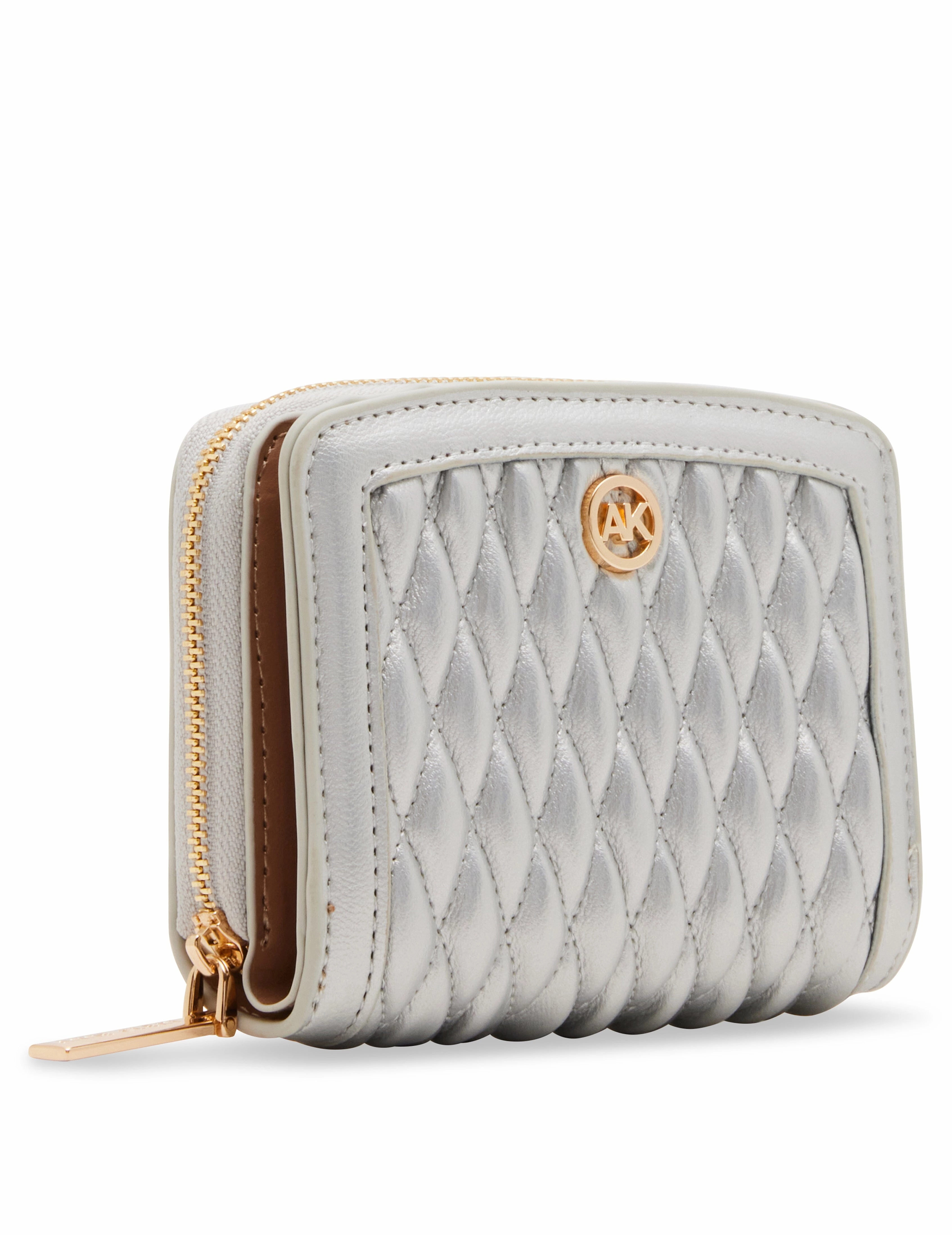 Small Ruched Quilted Wallet