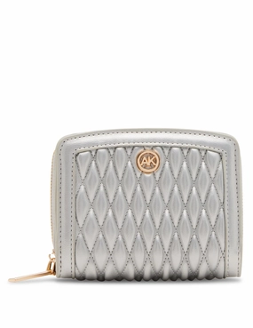Small Ruched Quilted Wallet