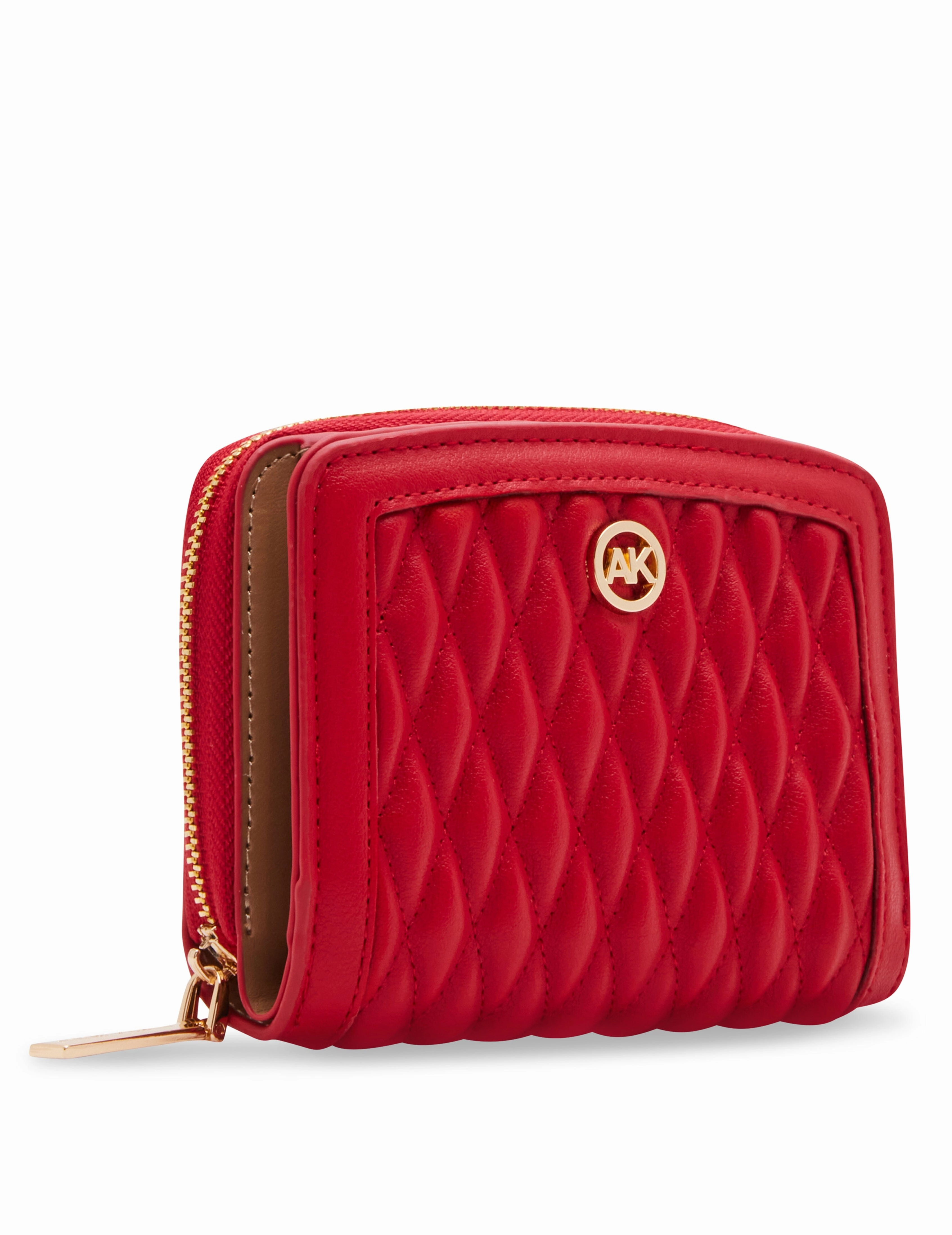 Small Ruched Quilted Wallet