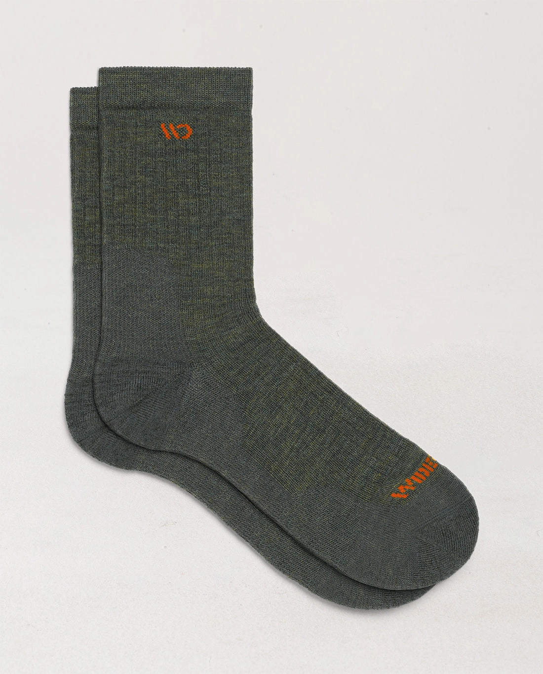 Solid Cushioned Micro Crew Socks