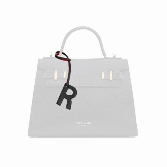 TB Charm Letter - R Black&Red