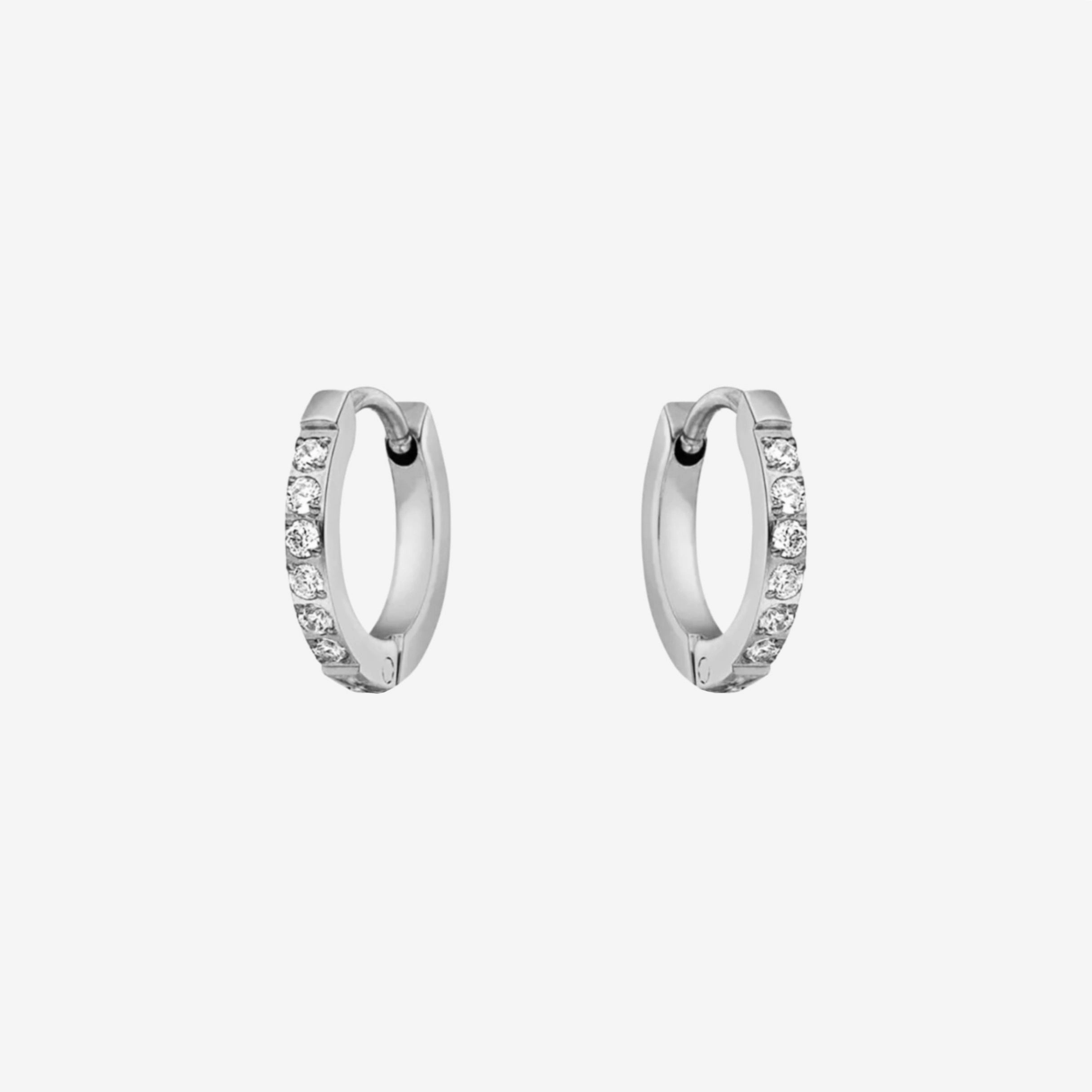 Tiny Gold Hoop Earrings
