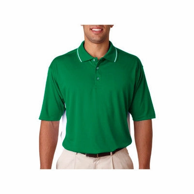 UltraClub Cool-N-Dry Sport Two-Tone Polo