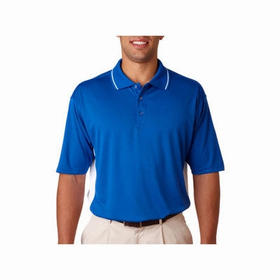 UltraClub Cool-N-Dry Sport Two-Tone Polo