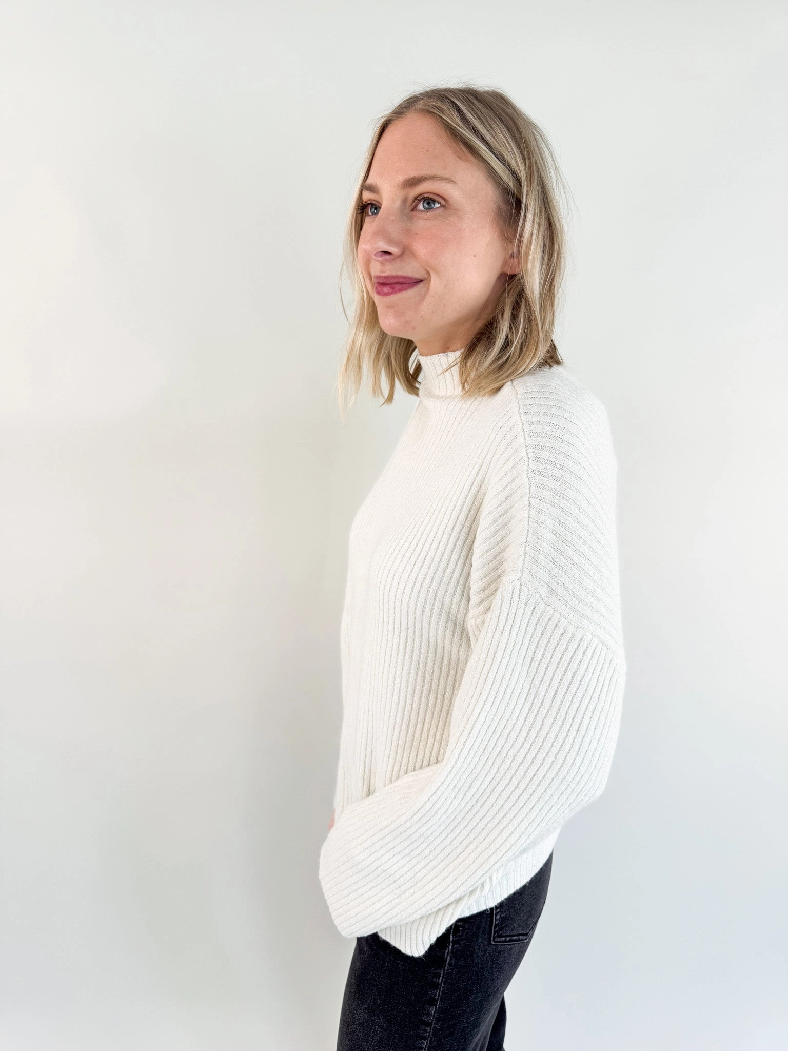 Willa Whisper White Sweater