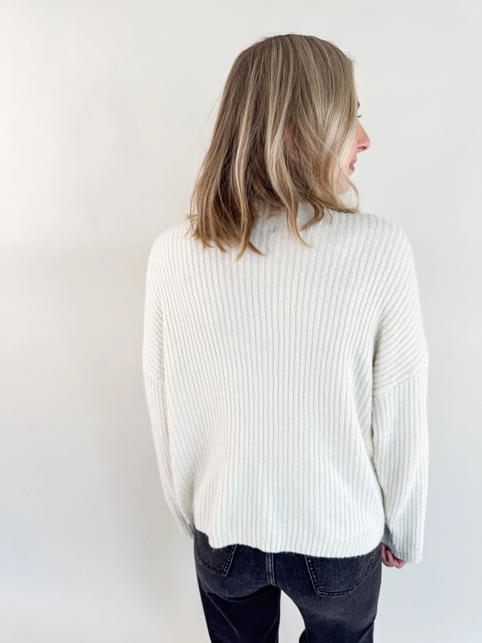 Willa Whisper White Sweater