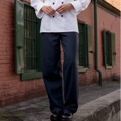 Yarn-Dyed Baggy Chef Pant