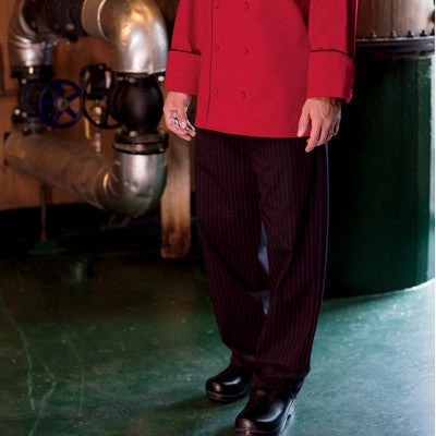 Yarn-Dyed Baggy Chef Pant