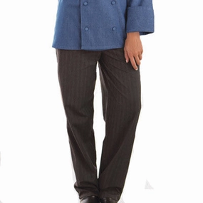 Yarn-Dyed Baggy Chef Pant