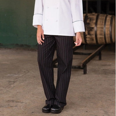 Yarn-Dyed Baggy Chef Pant