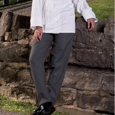 Yarn-Dyed Baggy Chef Pant