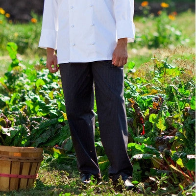 Yarn-Dyed Baggy Chef Pant