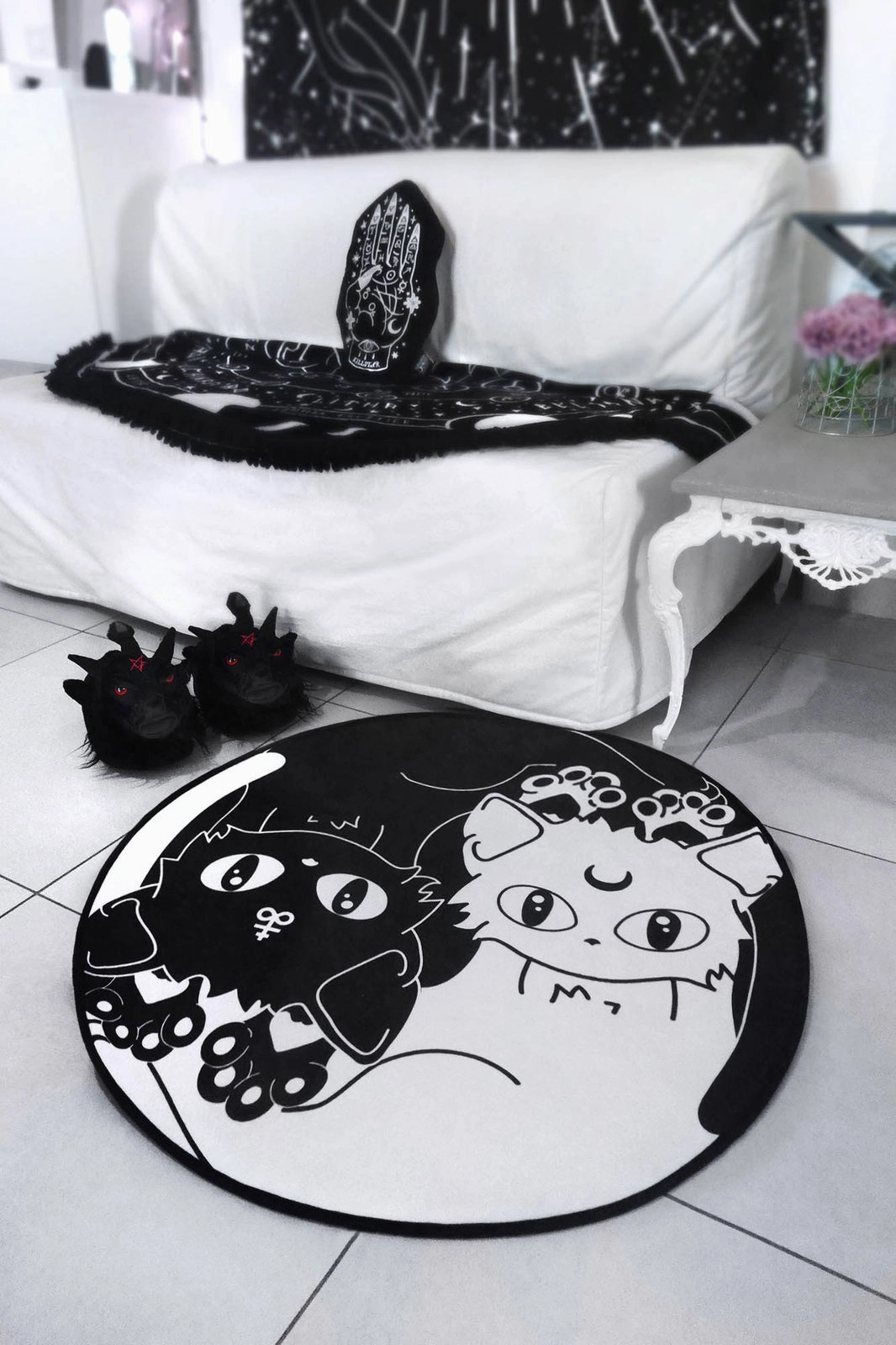 Yin Yang Area Rug