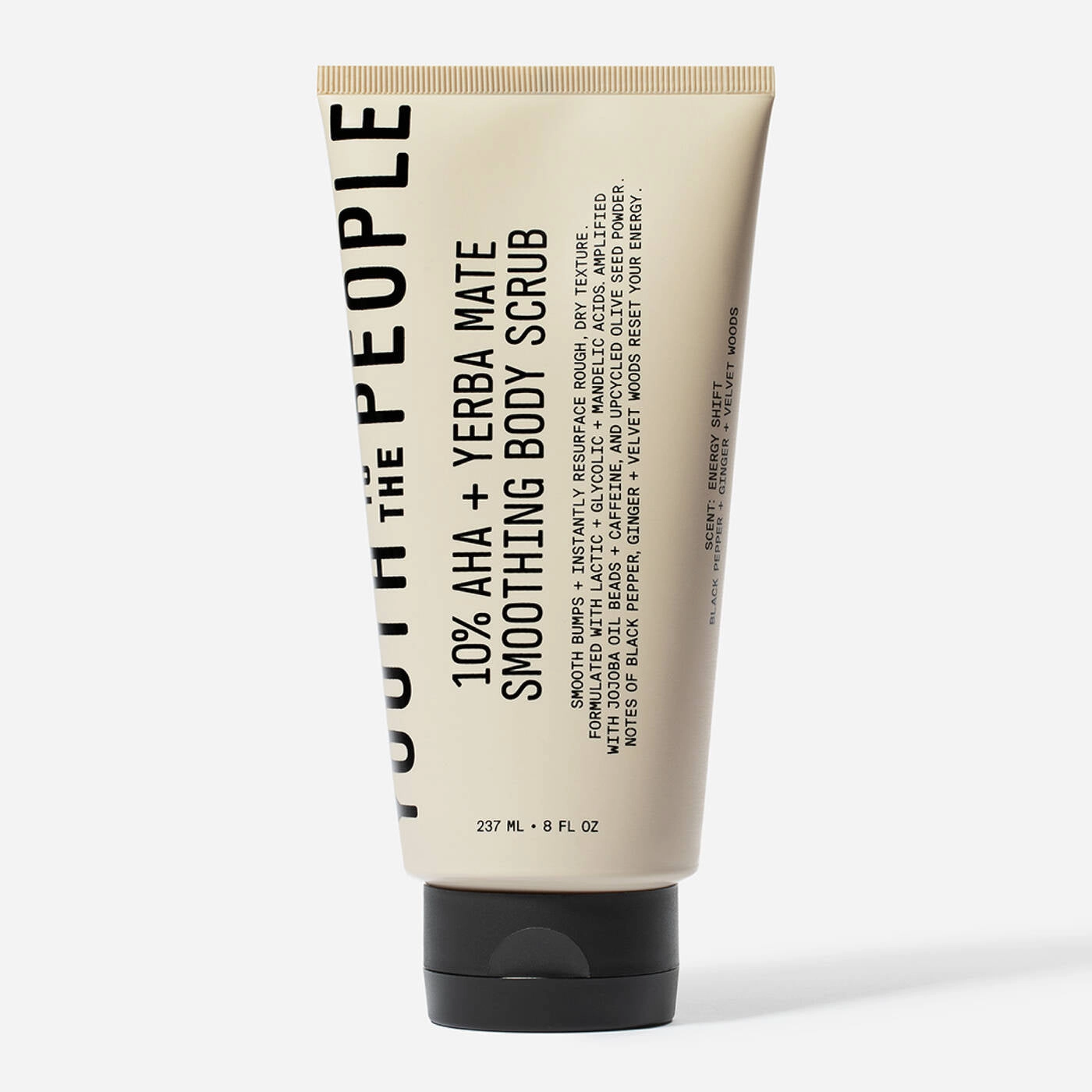 Youth To The People 10% AHA   Yerba Mate Smoothing Body Scrub